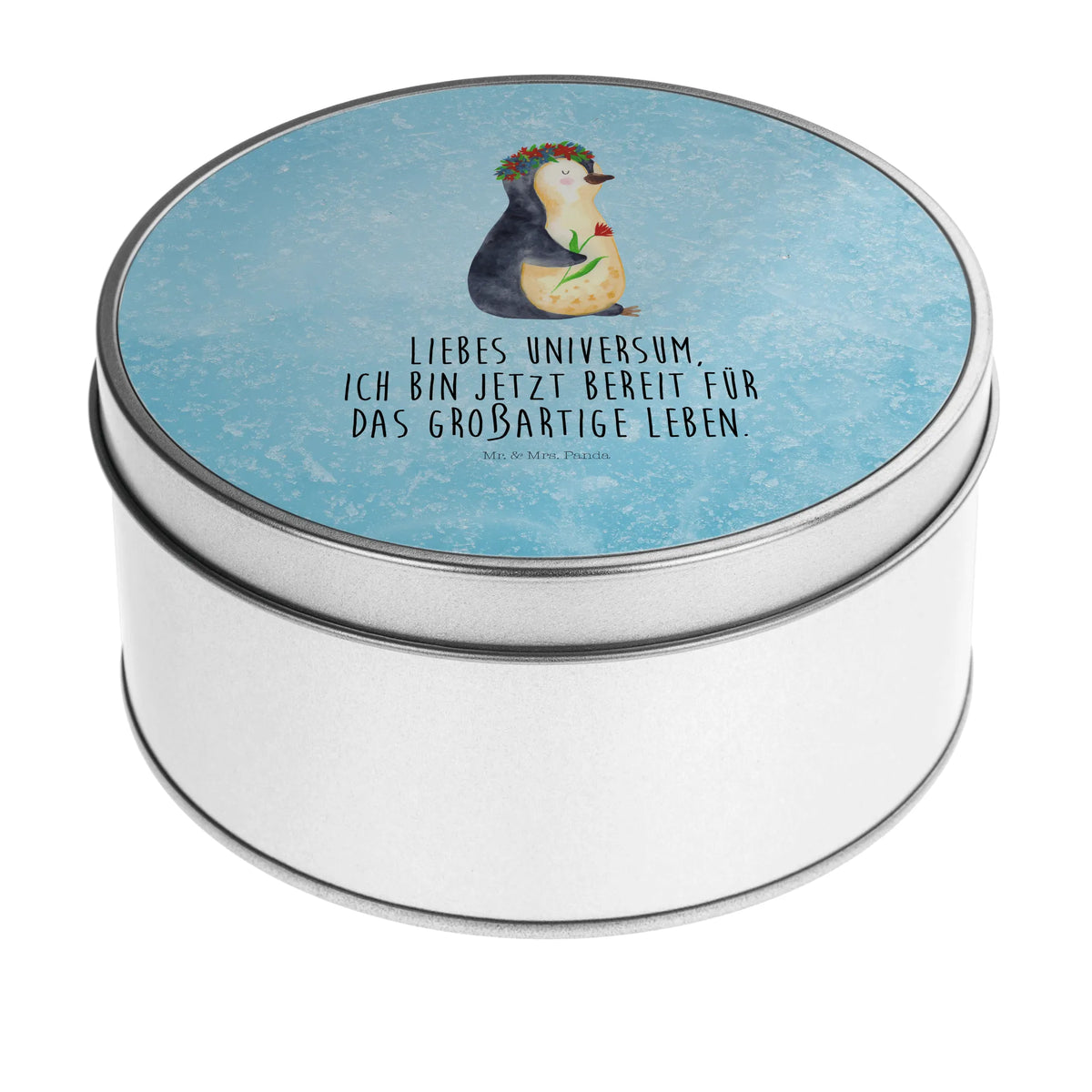 Blechdose rund Pinguin Blumen runde keksdosen, Geschenkdose, Erinnerungsbox, Metalldose Rund, runde metalldose, Aufbewahrungsbehälter, runde dosen, Blechdose Rund, runddosen, bonbondosen, zuckerdose, zuckerdosen, Aufbewahrungsdosen, keksdosen, Metallbox, metalldosen, Dose, Metalldose, Aufbewahrungsdose, Vorratsbox, Keksdose, bonbondose, runde keksdose, Runde Blechdose, schmuckdosen, gebäckdosen, Teedose, Vorratsdose, Vorratsbehälter, Blechbüchse, geschenkdosen, Blechdose, runde blechdosen, gebäckdose, plätzchendosen, Vorratsdosen, Kaffeedose, Pinguin, Lebenslust, Liebeskummer, Leben, Blumenkranz, Pinguine, Geschenkidee, Lebensziele, Motivation, Ziele, Universum, Wünsche