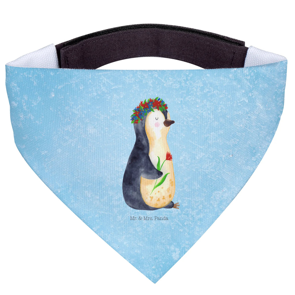 Hundehalstuch Pinguin Blumen Hunde, Mittel, Mittelgroße Hunde, Tuch, Halstuch, Hundehalstuch, Pinguin, Wünsche, Blumenkranz, Geschenkidee, Universum, Ziele, Lebenslust, Pinguine, Liebeskummer, Motivation, Leben, Lebensziele