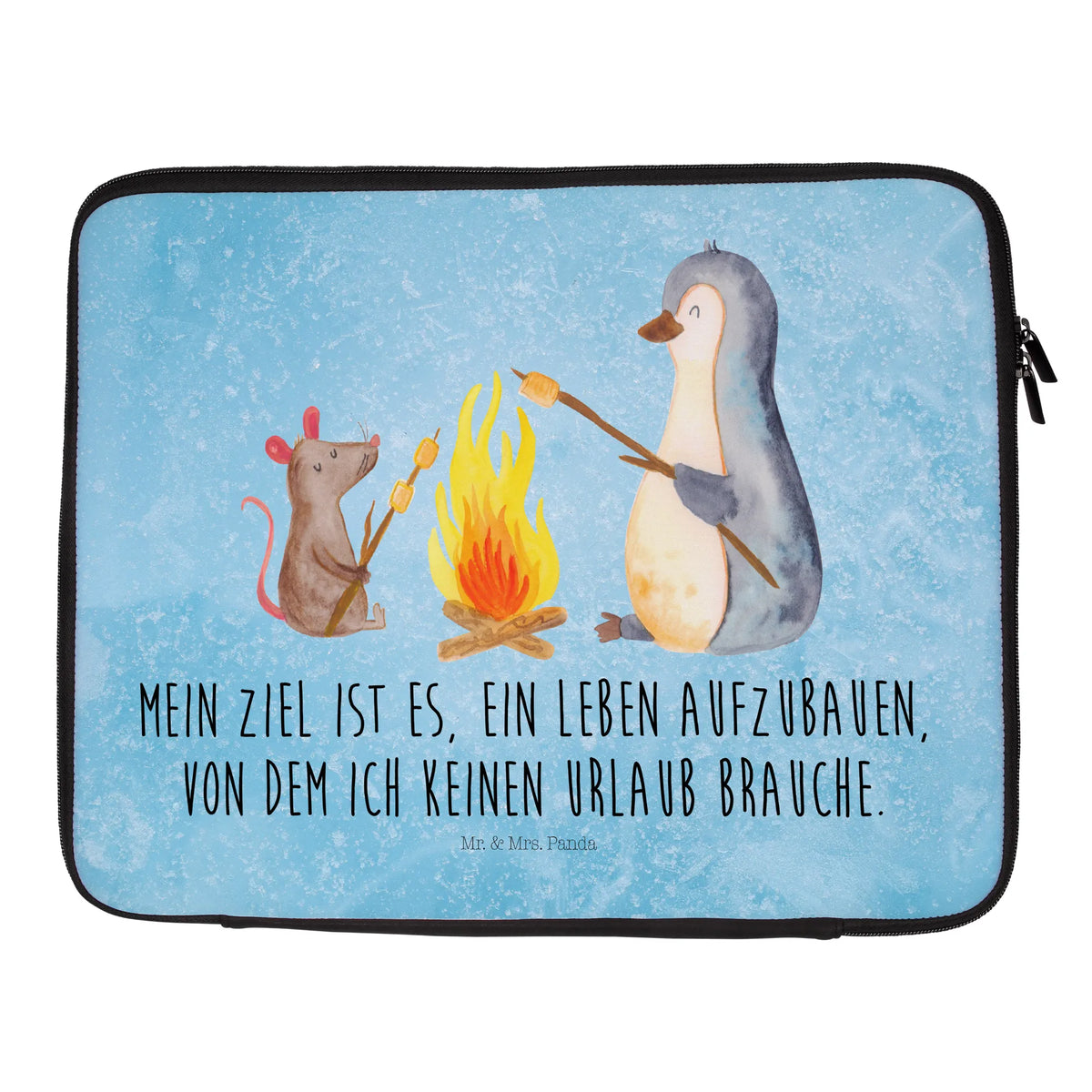 Torba na laptop pingwin ognisko