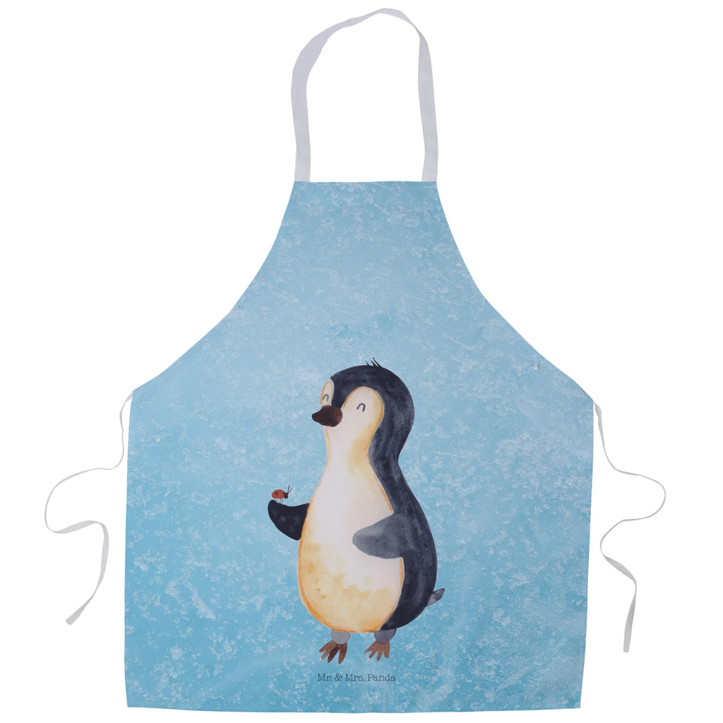 Apron Penguin ladybug Cooking, kitchen apron, baking, apron, grill apron, baking apron, cooking apron, Penguin, North Pole, Winter, Penguins, joy of life, happiness, joy, love, penguins, wonder, ladybird