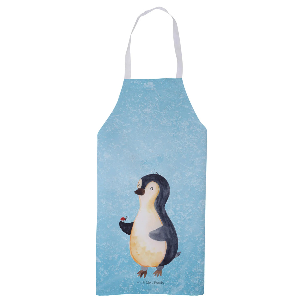 Apron Penguin ladybug Cooking, kitchen apron, baking, apron, grill apron, baking apron, cooking apron, Penguin, North Pole, Winter, Penguins, joy of life, happiness, joy, love, penguins, wonder, ladybird
