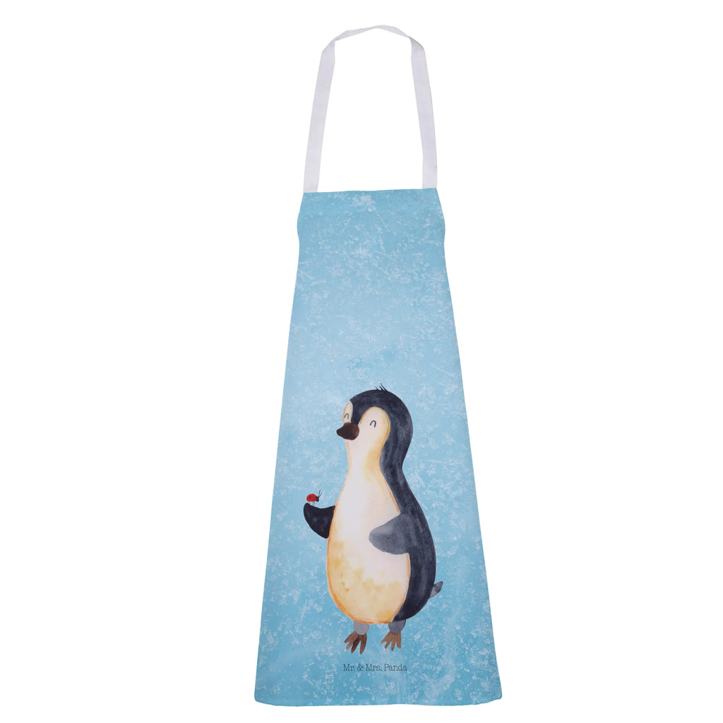 Apron Penguin ladybug Cooking, kitchen apron, baking, apron, grill apron, baking apron, cooking apron, Penguin, North Pole, Winter, Penguins, joy of life, happiness, joy, love, penguins, wonder, ladybird