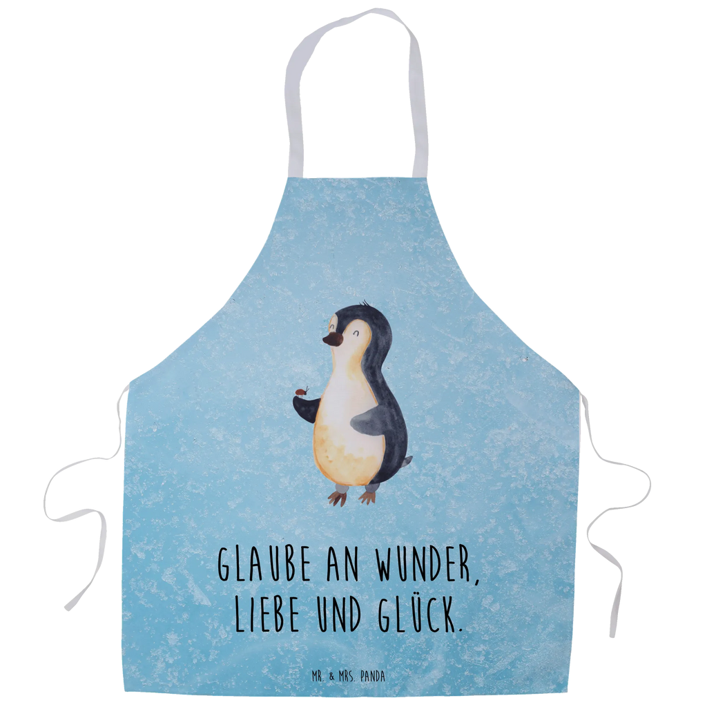 Apron Penguin ladybug Cooking, kitchen apron, baking, apron, grill apron, baking apron, cooking apron, Penguin, North Pole, Winter, Penguins, joy of life, happiness, joy, love, penguins, wonder, ladybird