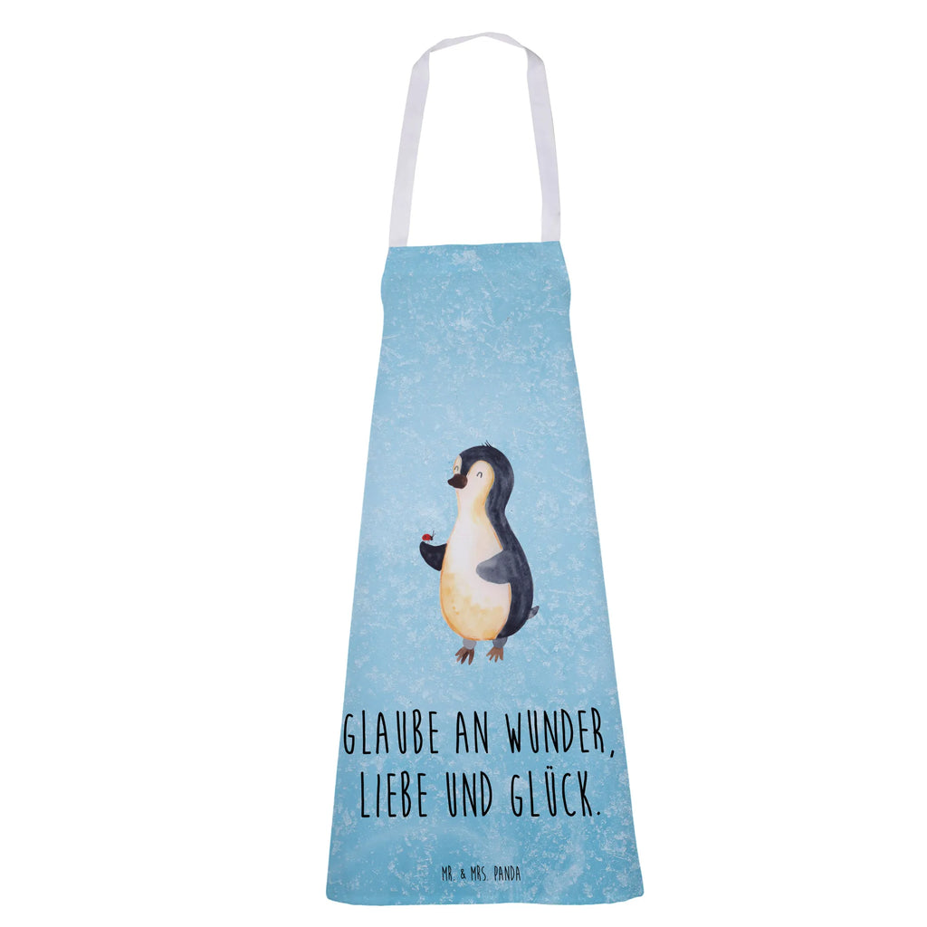 Apron Penguin ladybug Cooking, kitchen apron, baking, apron, grill apron, baking apron, cooking apron, Penguin, North Pole, Winter, Penguins, joy of life, happiness, joy, love, penguins, wonder, ladybird