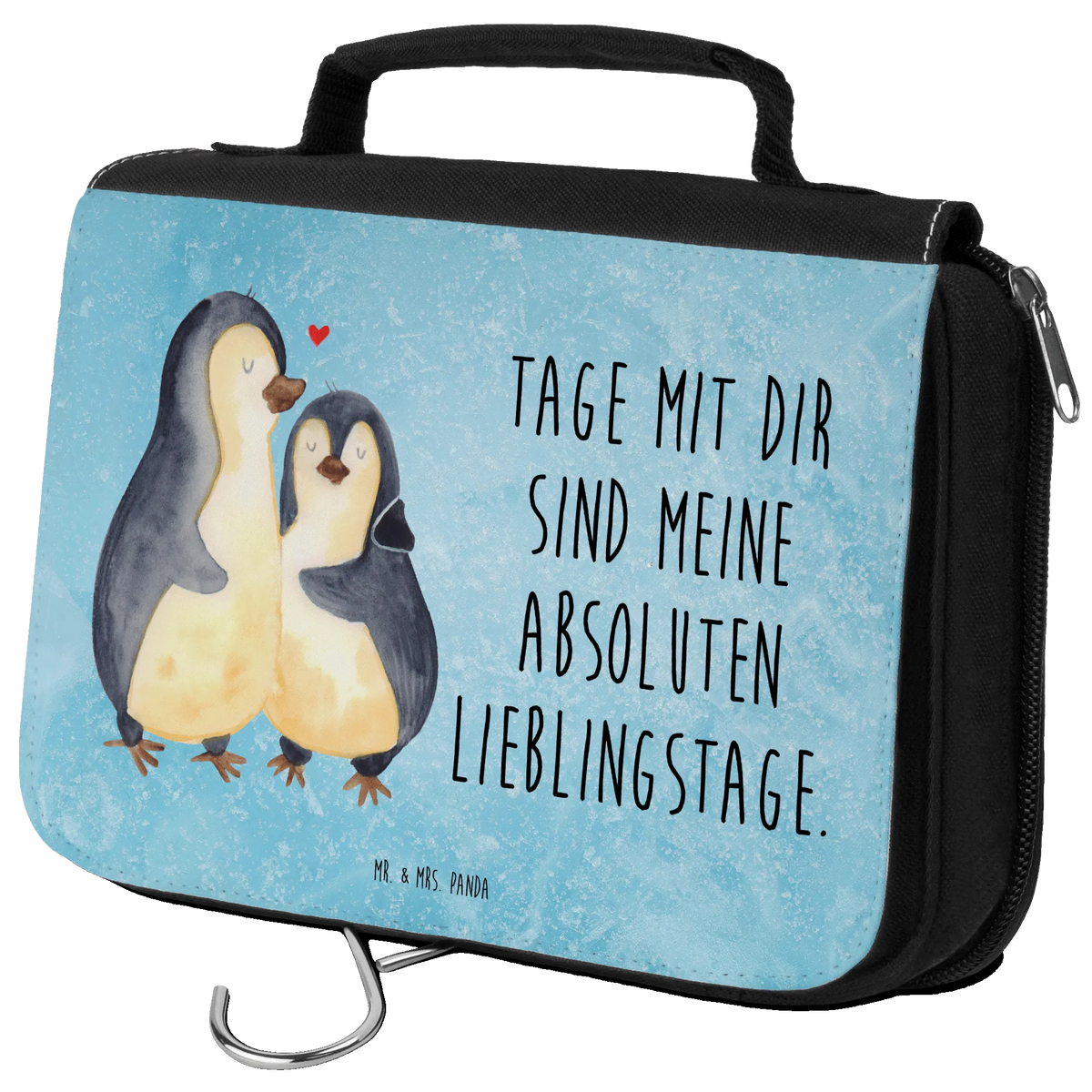 Kulturbeutel Pinguin umarmen Reisebeutel, duschbeutel, Schminktasche, Waschtasche, Toilettentasche, badtasche, hygienebeutel, Reise-Kulturtasche, kosmetiktäschchen, kulturtäschchen, Make-Up Tasche, beautycase, Kulturtasche, Kosmetiktasche, Waschbeutel, beauty case, hygienetasche, Necessaire, Schminkbeutel, Kosmetikbeutel, Kulturbeutel, Pinguin, Liebesgeschenk, Liebespaar, Liebe, Hochzeitsgeschenk, Hochzeitstag, Liebesbeweis, Jahrestag, Hochzeit, Verlobung