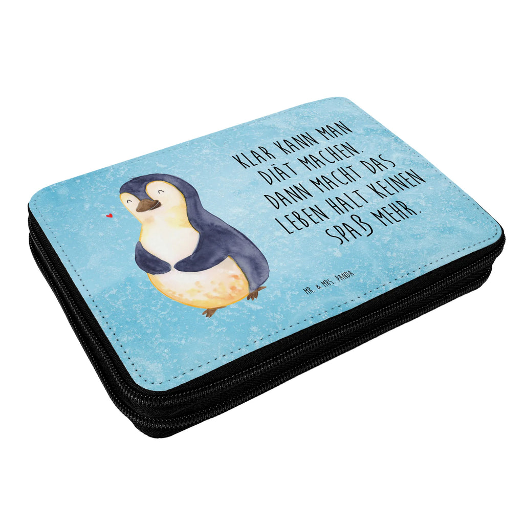 Federmappe Pinguin Diät Schülerin, Stifte Etui, Schüler, Büro Stifte Etui, Stifterolle, Federmäppchen, Federmappe Einschulung, Schule, Federmäppchen bedruckt, Kind, Motiv, Federmappe, Grundschule, Bestückte Federmappe, Einschulung, Geschenk, Kinder Federmappe, Stiftetasche, Pinguin, Gewicht, Selbstrespekt, Abnehmen, Abspecken, Motivation, Selbstliebe, Diät, Körperliebe, Pinguine