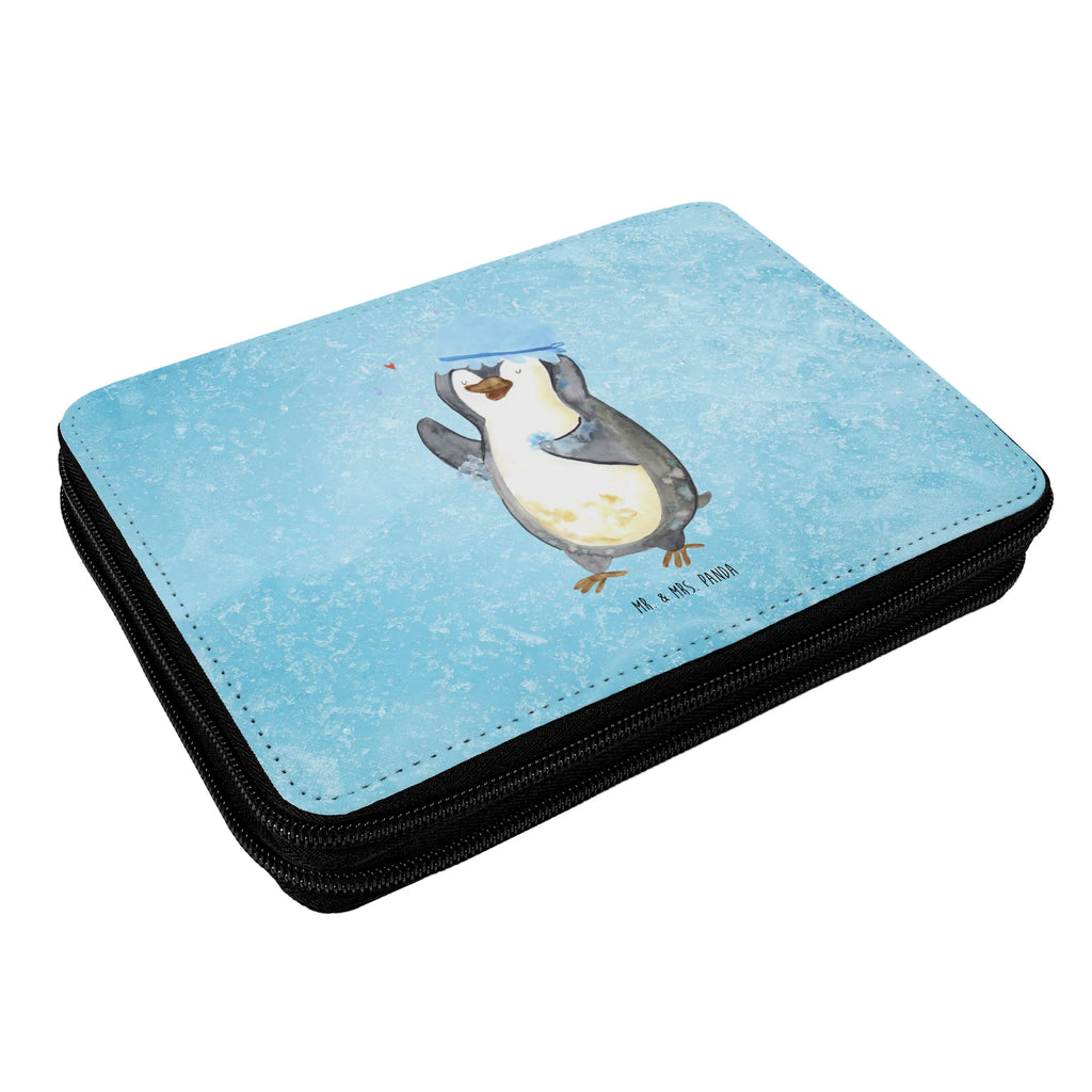 Leather folder Penguin have a shower Einschulung, Federmappe, Stiftetasche, Kind, Schule, Motiv, Federmappe Einschulung, Federmäppchen, Büro Stifte Etui, Grundschule, Stifte Etui, Schülerin, Kinder Federmappe, Schüler, Geschenk, Stifterolle, Federmäppchen bedruckt, Bestückte Federmappe, Pinguin, Motivation, Pinguine, Neuanfang, duschen, Dusche, Lebensmotto, Neustart, glücklich sein