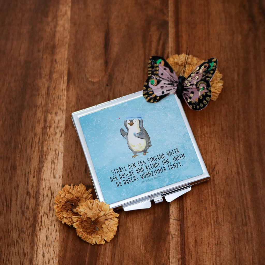 Handbag mirror Penguin have a shower Spiegel Für Handtasche, Handspiegel Mit Hülle, Handspiegel Geschenkidee, Vintage Kompaktspiegel, Schminkspiegel Kompakt, Reise Spiegel, Klappspiegel, Tragbarer Spiegel, Klappbarer Taschenspiegel, Deko Handspiegel, Kosmetikspiegel Klein, Kompaktspiegel, Spiegel Für Make-Up Tasche, Taschenspiegel, Handtaschenspiegel, Handspiegel Für Damen, Runder Taschenspiegel, Mini Spiegel, Klappbarer Handspiegel, Handspiegel Zum Mitnehmen, Taschen-Kosmetikspiegel, Quadratischer Handspiegel, Schminkspiegel To Go, Design Taschenspiegel, Spiegel Für Unterwegs, Spiegel Für Schminktasche, Silber, Pinguin, glücklich sein, Pinguine, Duschen, Lebensmotto, Neustart, Motivation, Dusche, Neuanfang