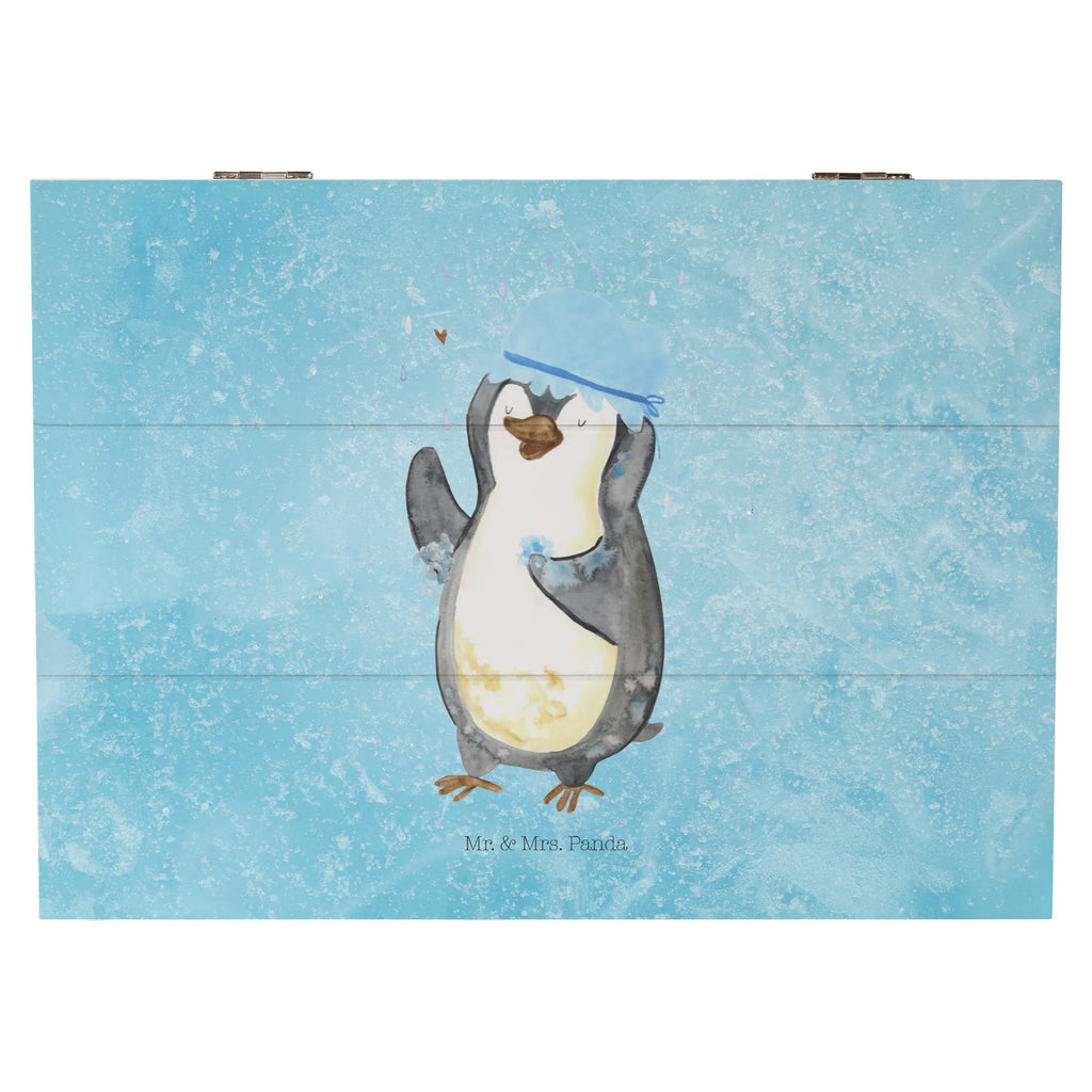 Wooden chest Penguin have a shower holztruhe, holzbox mit deckel, deko box, Kiste, aufbewahrungsbox holz, aufbewahrungskiste, Dekokiste, Truhe, aufbewahrungsbox aus holz, holzboxen, holzkiste mit deckel, Schatulle, schmuckkästchen, holzbox, Erinnerungskiste, holzkisten, dekorative holzkiste, erinnerungsbox baby, holz aufbewahrungsbox, ordnungsbox, Aufbewahrungsbox, Schatzkiste, Erinnerungsbox, Geschenkbox, box aus holz, erinnerungsbox hochzeit, Holzkiste, Pinguin, Lebensmotto, Dusche, Neuanfang, duschen, glücklich sein, Motivation, Pinguine, Neustart