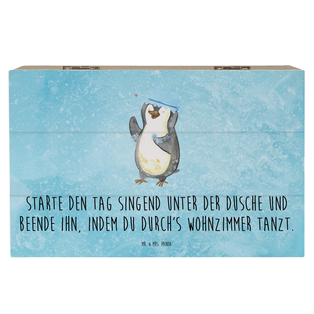 Wooden chest Penguin have a shower holztruhe, holzbox mit deckel, deko box, Kiste, aufbewahrungsbox holz, aufbewahrungskiste, Dekokiste, Truhe, aufbewahrungsbox aus holz, holzboxen, holzkiste mit deckel, Schatulle, schmuckkästchen, holzbox, Erinnerungskiste, holzkisten, dekorative holzkiste, erinnerungsbox baby, holz aufbewahrungsbox, ordnungsbox, Aufbewahrungsbox, Schatzkiste, Erinnerungsbox, Geschenkbox, box aus holz, erinnerungsbox hochzeit, Holzkiste, Pinguin, Lebensmotto, Dusche, Neuanfang, duschen, glücklich sein, Motivation, Pinguine, Neustart
