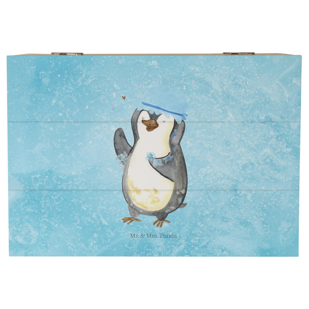 Wooden chest Penguin have a shower holztruhe, holzbox mit deckel, deko box, Kiste, aufbewahrungsbox holz, aufbewahrungskiste, Dekokiste, Truhe, aufbewahrungsbox aus holz, holzboxen, holzkiste mit deckel, Schatulle, schmuckkästchen, holzbox, Erinnerungskiste, holzkisten, dekorative holzkiste, erinnerungsbox baby, holz aufbewahrungsbox, ordnungsbox, Aufbewahrungsbox, Schatzkiste, Erinnerungsbox, Geschenkbox, box aus holz, erinnerungsbox hochzeit, Holzkiste, Pinguin, Lebensmotto, Dusche, Neuanfang, duschen, glücklich sein, Motivation, Pinguine, Neustart