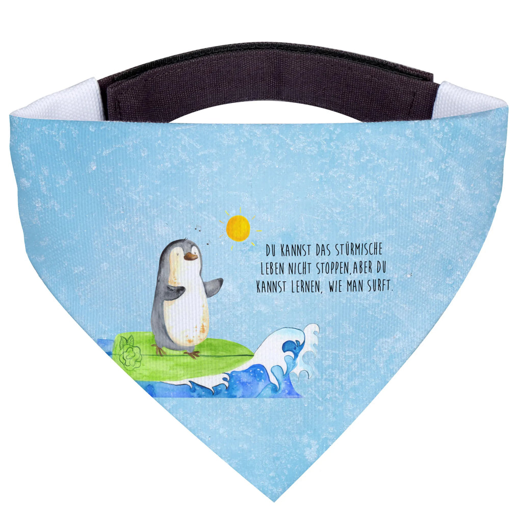 Hundehalstuch Pinguin Surfer Halstuch, Mittel, Hunde, Mittelgroße Hunde, Hundehalstuch, Tuch, Pinguin, Surfer, Pinguine, Wellen, Hawaii, Surfen, Portugal, Wellen Reiten, Urlaub