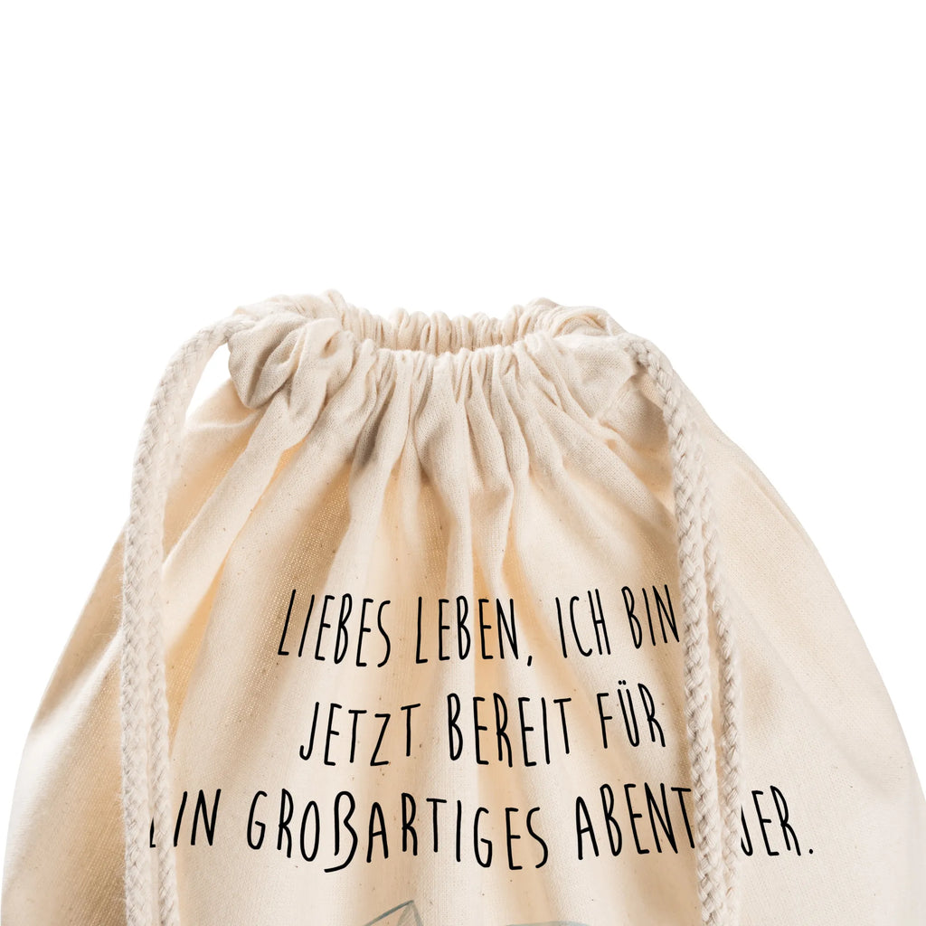 Drawstring bag Penguin & Mouse Hiker jute bag, gym bag, sports bag, bag, hipster, carrier bag, Penguin, North Pole, Winter, Penguins, road trip, penguins, excursion, penguin, adventure, wanderlust, adventurer, hiking