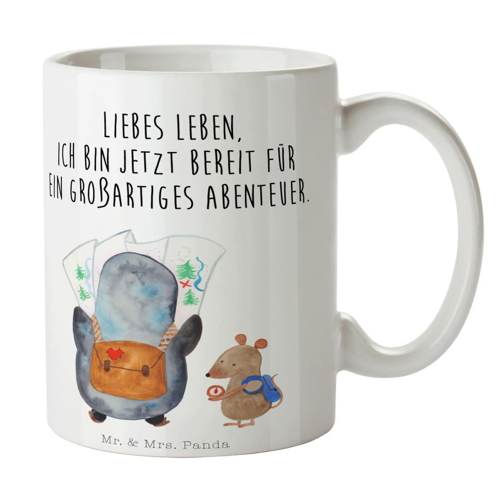 Mug Penguin & Mouse Hiker kaffeetasse bedruckt, Mug, milchkaffeetasse, Keramikbecher, Tasse mit Motiv, Becher, Sprüchetasse, Frühstückstasse, Pott, Motivtasse, Trinktasse, Bürobecher, Designtasse, Keramiktasse, Kaffeepott, statement tasse, Henkelbecher, Teetasse, tasse für kaffee, design tasse, Kakaotasse, Bedruckte Tasse, kaffeetasse keramik, kaffeebecher bedruckt, heißgetränkebecher, Bürotasse, Teepott, Geschenktasse, Dekotasse, Coffee Mug, schöne tasse, hochwertige tasse, Frühstücksbecher, tasse für büro, Henkeltasse, Kaffeetasse, Trinkbecher, Kaffeebecher, Tasse mit Spruch, haferl, kaffeebecher keramik, Tasse, Teebecher, Pinguin, Abenteurer, Pinguine, Wandern, Wanderlust, Ausflug, Abenteuer, Roadtrip