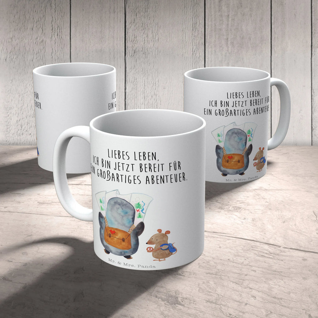 Mug Penguin & Mouse Hiker kaffeetasse bedruckt, Mug, milchkaffeetasse, Keramikbecher, Tasse mit Motiv, Becher, Sprüchetasse, Frühstückstasse, Pott, Motivtasse, Trinktasse, Bürobecher, Designtasse, Keramiktasse, Kaffeepott, statement tasse, Henkelbecher, Teetasse, tasse für kaffee, design tasse, Kakaotasse, Bedruckte Tasse, kaffeetasse keramik, kaffeebecher bedruckt, heißgetränkebecher, Bürotasse, Teepott, Geschenktasse, Dekotasse, Coffee Mug, schöne tasse, hochwertige tasse, Frühstücksbecher, tasse für büro, Henkeltasse, Kaffeetasse, Trinkbecher, Kaffeebecher, Tasse mit Spruch, haferl, kaffeebecher keramik, Tasse, Teebecher, Pinguin, Abenteurer, Pinguine, Wandern, Wanderlust, Ausflug, Abenteuer, Roadtrip