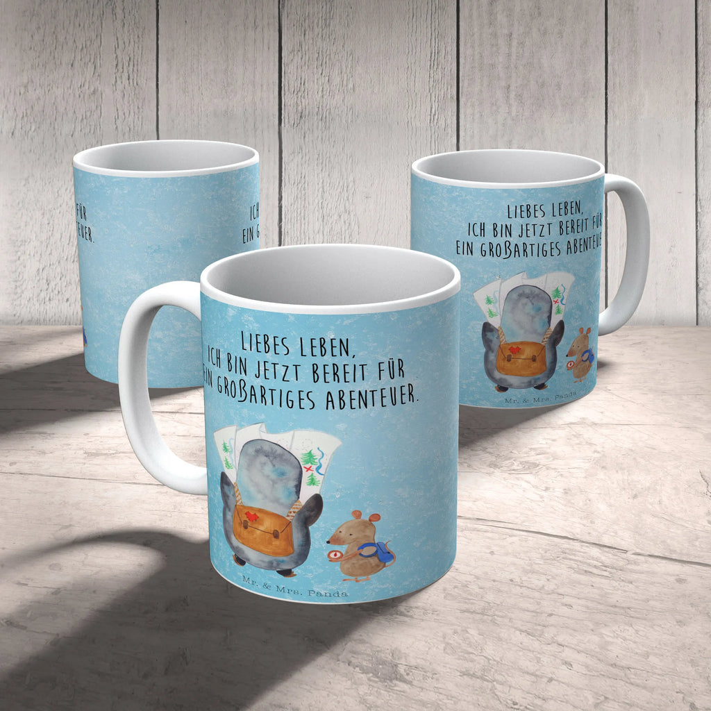 Mug Penguin & Mouse Hiker kaffeetasse bedruckt, Mug, milchkaffeetasse, Keramikbecher, Tasse mit Motiv, Becher, Sprüchetasse, Frühstückstasse, Pott, Motivtasse, Trinktasse, Bürobecher, Designtasse, Keramiktasse, Kaffeepott, statement tasse, Henkelbecher, Teetasse, tasse für kaffee, design tasse, Kakaotasse, Bedruckte Tasse, kaffeetasse keramik, kaffeebecher bedruckt, heißgetränkebecher, Bürotasse, Teepott, Geschenktasse, Dekotasse, Coffee Mug, schöne tasse, hochwertige tasse, Frühstücksbecher, tasse für büro, Henkeltasse, Kaffeetasse, Trinkbecher, Kaffeebecher, Tasse mit Spruch, haferl, kaffeebecher keramik, Tasse, Teebecher, Pinguin, Abenteurer, Pinguine, Wandern, Wanderlust, Ausflug, Abenteuer, Roadtrip