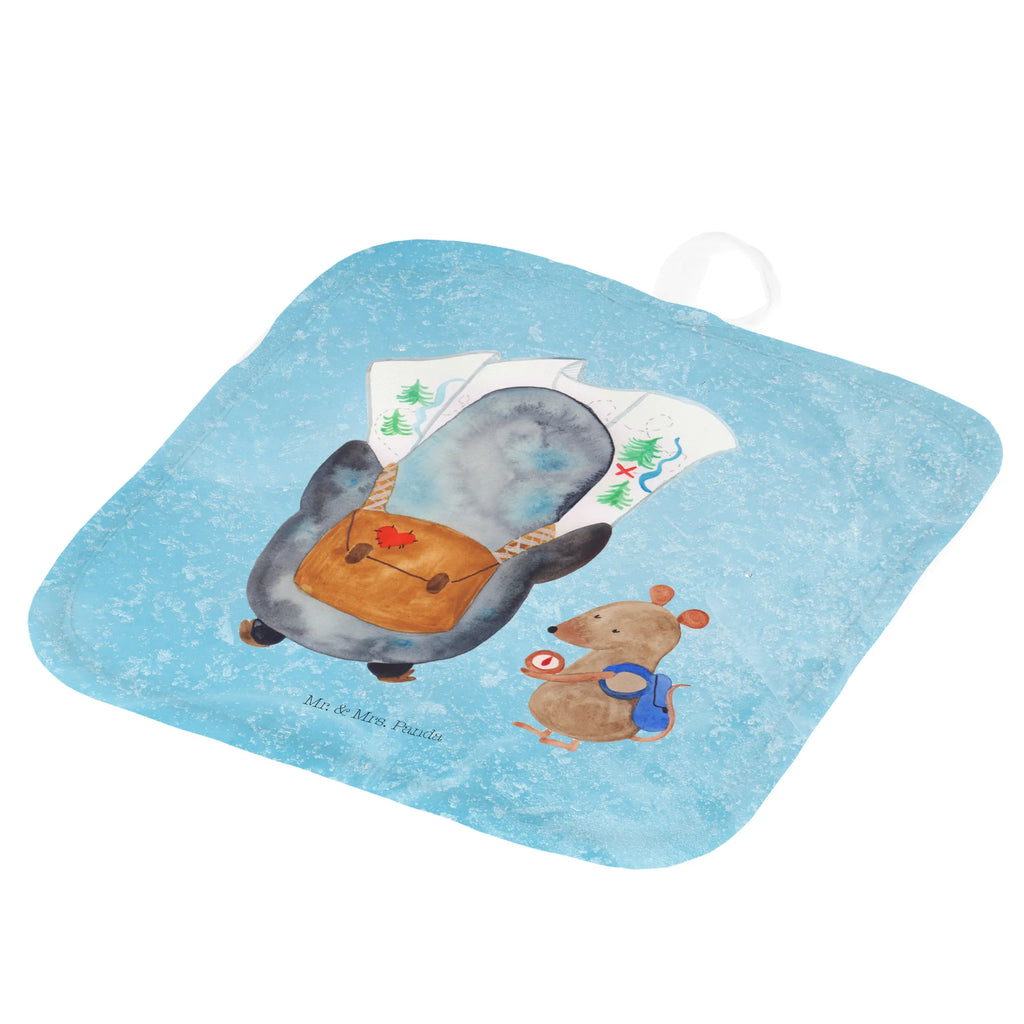 2-elementowy zestaw podkładek pod garnki Pingwin i Mysz Wędrowcy Topfuntersetzer, Schöne Topflappen, Topflappenset, Topflappen 2er Set, Topfhandschuhe, Topflappen, Ofenhandschuhe, Topflappen mit Spruch, Topflappen lustig, Topfhandschuh, Ofenhandschuh, Topflappen Set, Pinguin, wandern, Abenteuer, Wanderlust, Roadtrip, Pinguine, Abenteurer, Ausflug