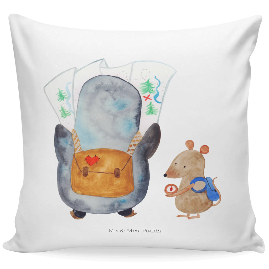 40x40 poduszka Pingwin i Mysz Wędrowcy Pinguin