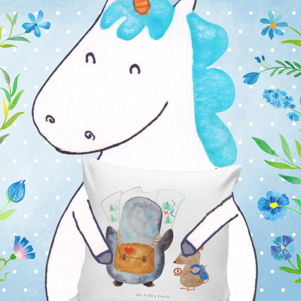 40x40 poduszka Pingwin i Mysz Wędrowcy Pinguin