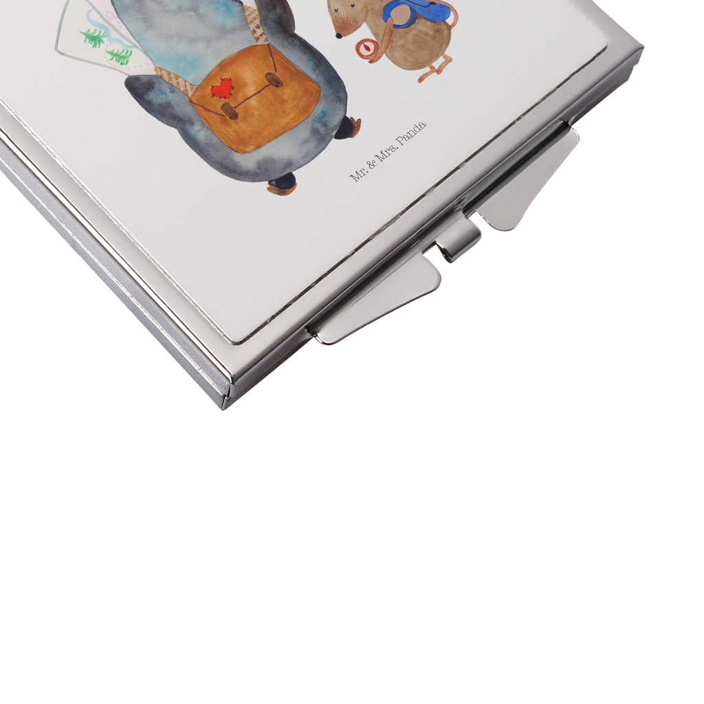 Kwadratowe lusterko do torebki Pingwin i Mysz Wędrowcy Schminkspiegel To Go, Handspiegel Geschenkidee, Klappbarer Handspiegel, Kosmetikspiegel Klein, Tragbarer Spiegel, Handspiegel Mit Hülle, Handspiegel Zum Mitnehmen, Deko Handspiegel, Mini Spiegel, Schminkspiegel Kompakt, Taschen-Kosmetikspiegel, Klappbarer Taschenspiegel, Reise Spiegel, Spiegel Für Unterwegs, Klappspiegel, Handspiegel Für Damen, Handtaschenspiegel, Vintage Kompaktspiegel, Quadratischer Handspiegel, Spiegel Für Schminktasche, Runder Taschenspiegel, Design Taschenspiegel, Spiegel Für Handtasche, Taschenspiegel, Spiegel Für Make-Up Tasche, Kompaktspiegel, Pinguin, Wanderlust, Pinguine, Roadtrip, Abenteuer, Abenteurer, wandern, Ausflug