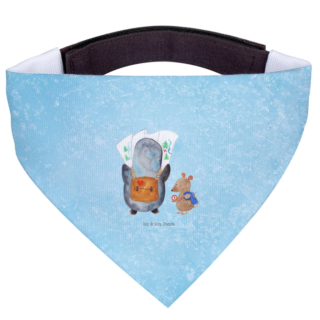 Chusta na szyję dla psa L Pingwin i Mysz Wędrowcy Mittel, Tuch, Mittelgroße Hunde, Halstuch, Hunde, Hundehalstuch, Pinguin, Pinguine, Wandern, Roadtrip, Ausflug, Abenteuer, Abenteurer, Wanderlust