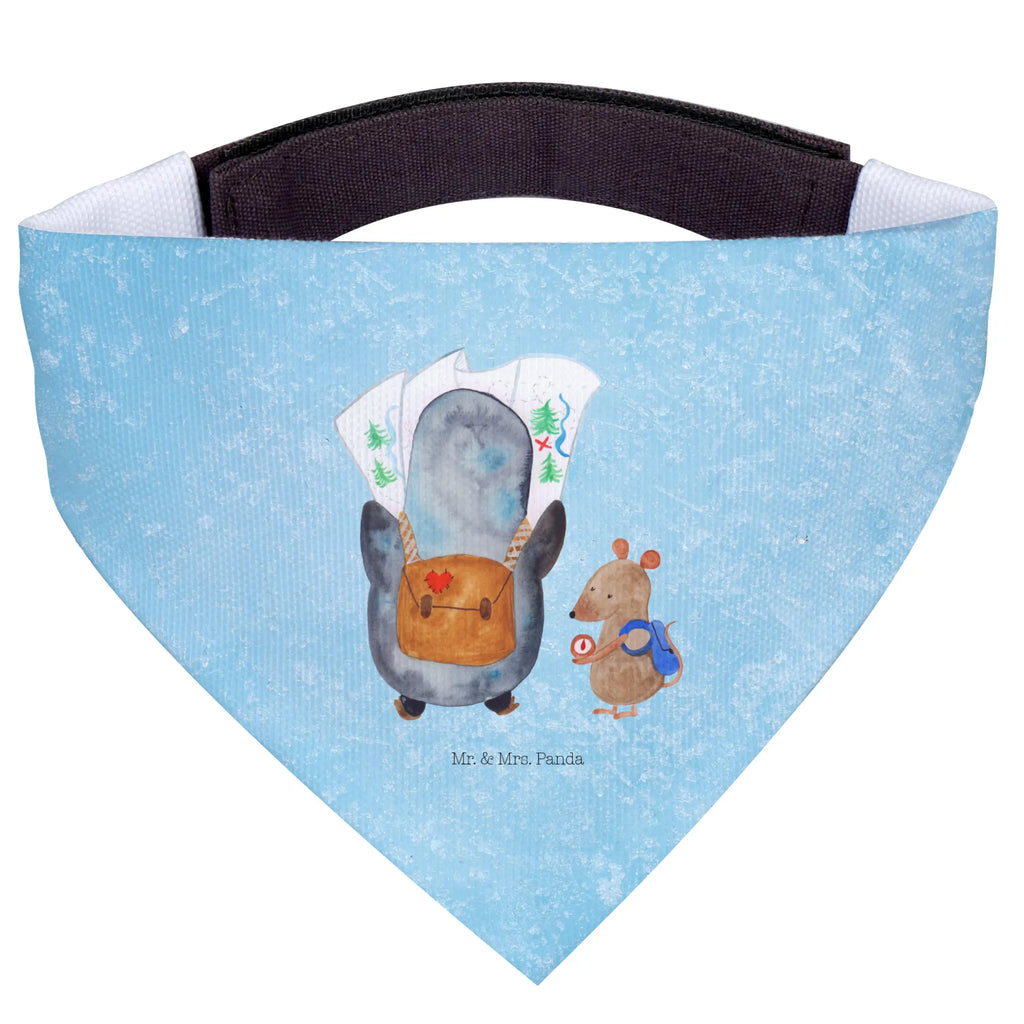 Chusta na szyję dla psa L Pingwin i Mysz Wędrowcy Mittel, Tuch, Mittelgroße Hunde, Halstuch, Hunde, Hundehalstuch, Pinguin, Pinguine, Wandern, Roadtrip, Ausflug, Abenteuer, Abenteurer, Wanderlust