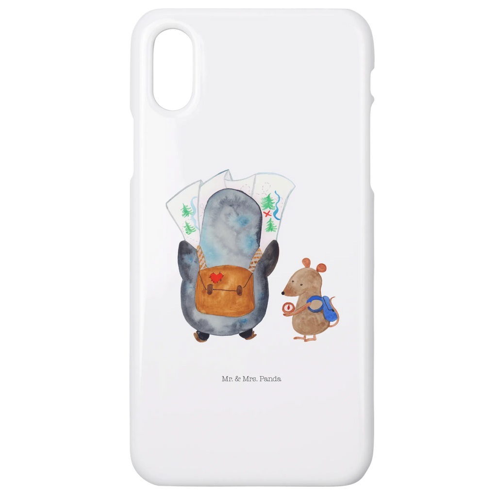 Etui na iPhone 10 Pingwin i Mysz Wędrowcy Pinguin