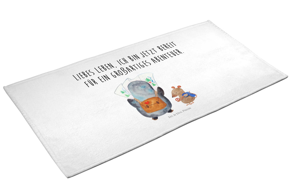 Hand towel Penguin & Mouse Hiker Reisehandtuch, handtuch bad, reisehandtücher, gesichtstuch, gesichtshandtuch, Handtuch, bad handtuch, handtücher, Gästehandtuch, frotteehandtücher, handtuch badezimmer, Gästehandtücher, sporthandtücher, handtücher 50x100, sporthandtuch, baumwollhandtücher, Handtuch 50x100, kinderhandtücher, Duschtuch, Mittelgroßes Handtuch, Kinderhandtuch, Pinguin, Abenteuer, Pinguine, Wanderlust, Wandern, Ausflug, Roadtrip, Abenteurer
