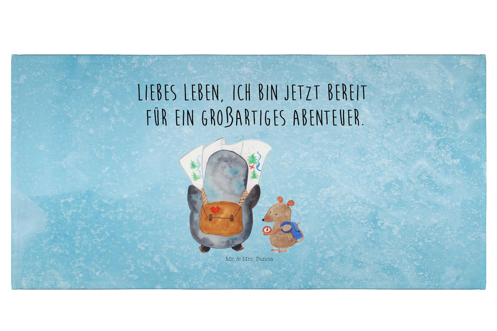 Hand towel Penguin & Mouse Hiker Reisehandtuch, handtuch bad, reisehandtücher, gesichtstuch, gesichtshandtuch, Handtuch, bad handtuch, handtücher, Gästehandtuch, frotteehandtücher, handtuch badezimmer, Gästehandtücher, sporthandtücher, handtücher 50x100, sporthandtuch, baumwollhandtücher, Handtuch 50x100, kinderhandtücher, Duschtuch, Mittelgroßes Handtuch, Kinderhandtuch, Pinguin, Abenteuer, Pinguine, Wanderlust, Wandern, Ausflug, Roadtrip, Abenteurer