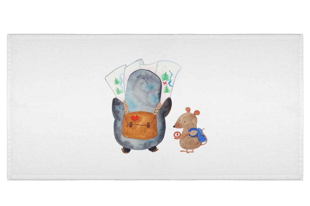 Hand towel Penguin & Mouse Hiker Reisehandtuch, handtuch bad, reisehandtücher, gesichtstuch, gesichtshandtuch, Handtuch, bad handtuch, handtücher, Gästehandtuch, frotteehandtücher, handtuch badezimmer, Gästehandtücher, sporthandtücher, handtücher 50x100, sporthandtuch, baumwollhandtücher, Handtuch 50x100, kinderhandtücher, Duschtuch, Mittelgroßes Handtuch, Kinderhandtuch, Pinguin, Abenteuer, Pinguine, Wanderlust, Wandern, Ausflug, Roadtrip, Abenteurer