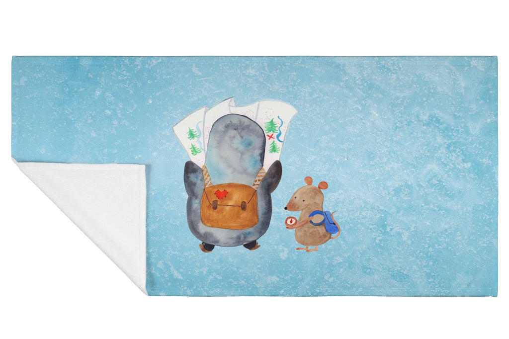 Hand towel Penguin & Mouse Hiker Reisehandtuch, handtuch bad, reisehandtücher, gesichtstuch, gesichtshandtuch, Handtuch, bad handtuch, handtücher, Gästehandtuch, frotteehandtücher, handtuch badezimmer, Gästehandtücher, sporthandtücher, handtücher 50x100, sporthandtuch, baumwollhandtücher, Handtuch 50x100, kinderhandtücher, Duschtuch, Mittelgroßes Handtuch, Kinderhandtuch, Pinguin, Abenteuer, Pinguine, Wanderlust, Wandern, Ausflug, Roadtrip, Abenteurer