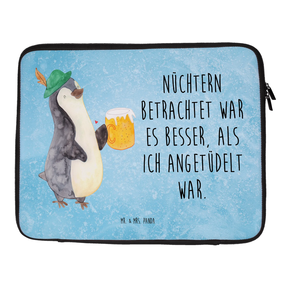 Laptop Bag Penguin Beer