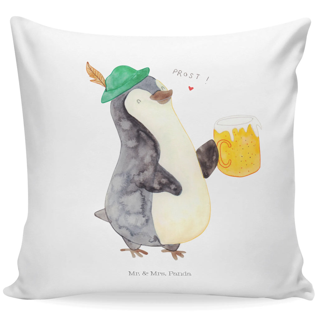 Cushion Penguin Beer sofa, 40x40, bed, pad, Pillow, 40 x 40, cushion, settee, soft, bedroom, couch, pillow case, pillows, fluffy, Penguin, North Pole, Winter, Penguins, beer, Oktoberfest, penguins