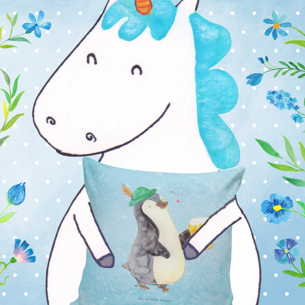 Cushion Penguin Beer sofa, 40x40, bed, pad, Pillow, 40 x 40, cushion, settee, soft, bedroom, couch, pillow case, pillows, fluffy, Penguin, North Pole, Winter, Penguins, beer, Oktoberfest, penguins