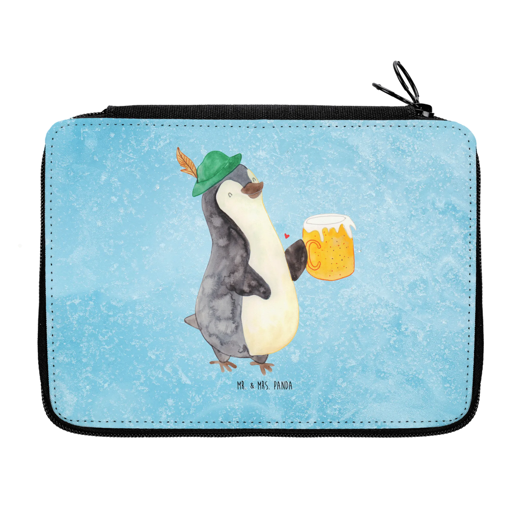 Federmappe Pinguin Bier Etui für Stifte, Stiftetasche, Stiftemappe, Schüleretui, Malmappe, Mäppchen, Bleistift Etui, Farbstiftetui, Federmappe Set, Buntstiftmäppchen, Stifteetui, Federtasche, Federmäppchen, Stiftebeutel, Buntstiftetui, Stifte Etui, Schlampermäppchen, Schulmäppchen, Zeichenetui, Schreibmappe, Schreibetui, Schuletui, Bleistiftetui, Pinguin, Oktoberfest, Pinguine, Bier