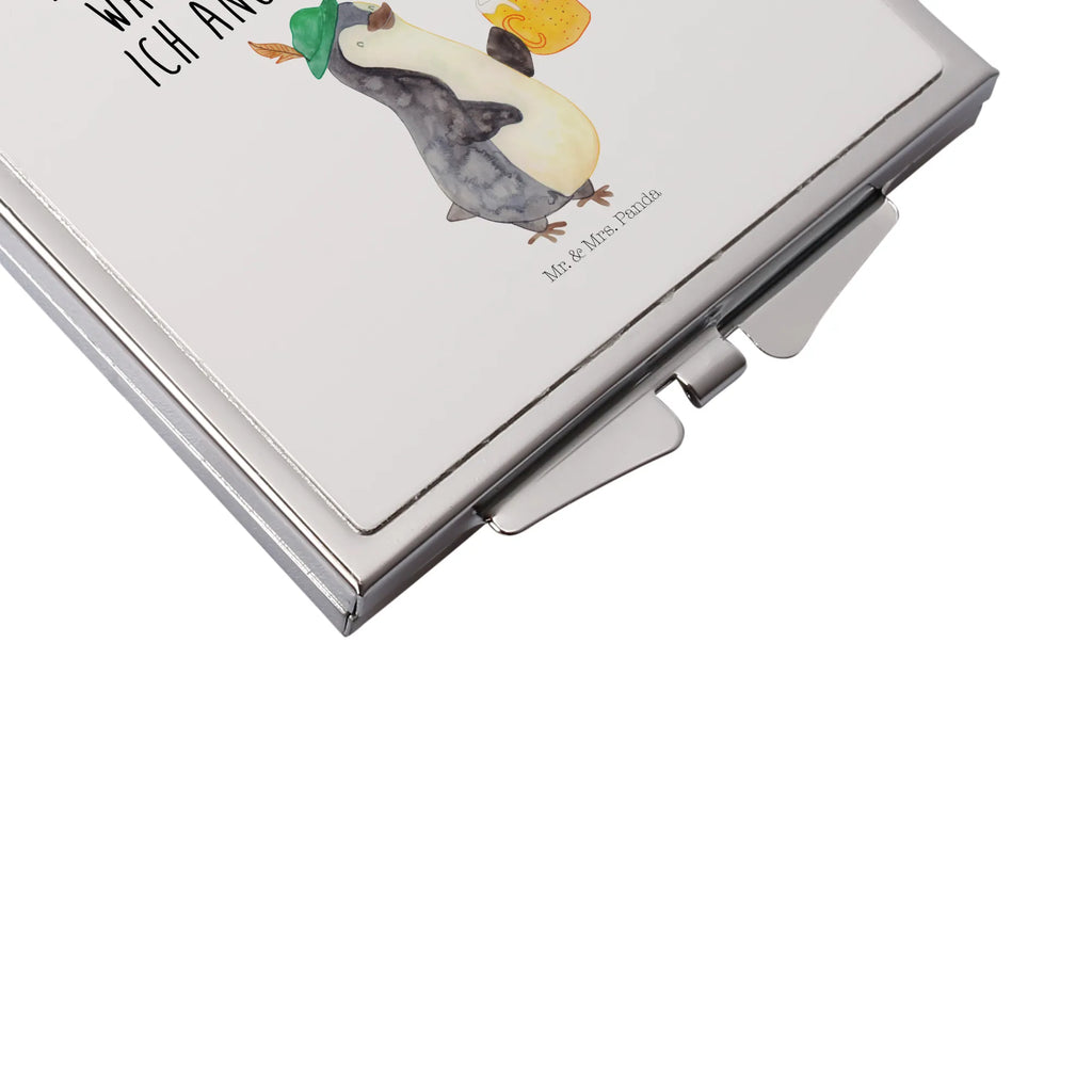 Kwadratowe lusterko do torebki pingwin piwo Kosmetikspiegel Klein, Taschenspiegel, Handspiegel Mit Hülle, Mini Spiegel, Klappspiegel, Vintage Kompaktspiegel, Spiegel Für Unterwegs, Deko Handspiegel, Reise Spiegel, Kompaktspiegel, Klappbarer Taschenspiegel, Quadratischer Handspiegel, Taschen-Kosmetikspiegel, Silber, Tragbarer Spiegel, Spiegel Für Make-Up Tasche, Design Taschenspiegel, Klappbarer Handspiegel, Spiegel Für Handtasche, Handtaschenspiegel, Runder Taschenspiegel, Handspiegel Geschenkidee, Handspiegel Zum Mitnehmen, Schminkspiegel To Go, Handspiegel Für Damen, Spiegel Für Schminktasche, Schminkspiegel Kompakt, Pinguin, Pinguine, Bier, Oktoberfest