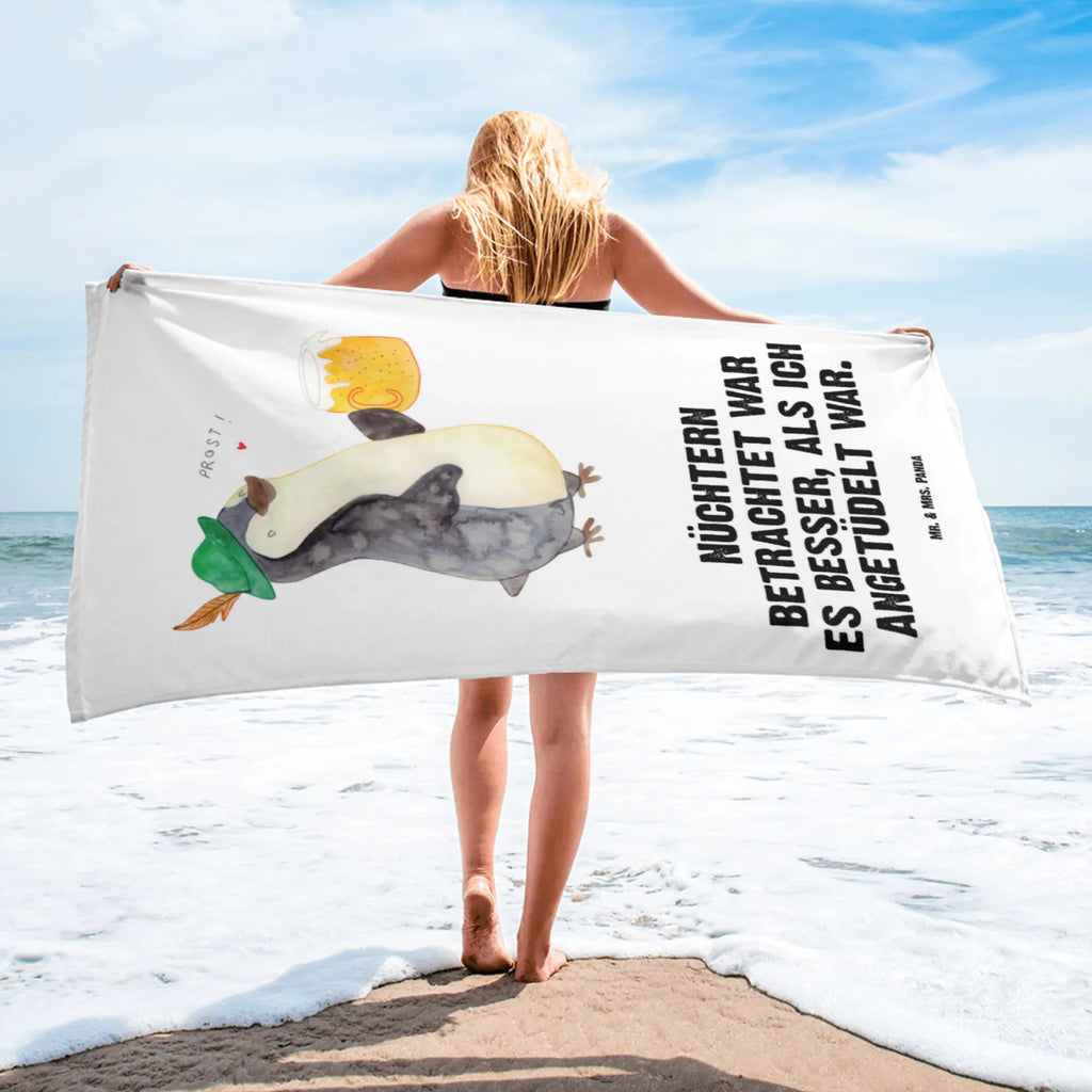 XL bath towel Penguin Beer extra large swim towel, oversized towel, XL bath towel, luxury bath sheet, spa towel, large beach towel, Penguin, North Pole, Winter, Penguins, penguins, beer, Oktoberfest