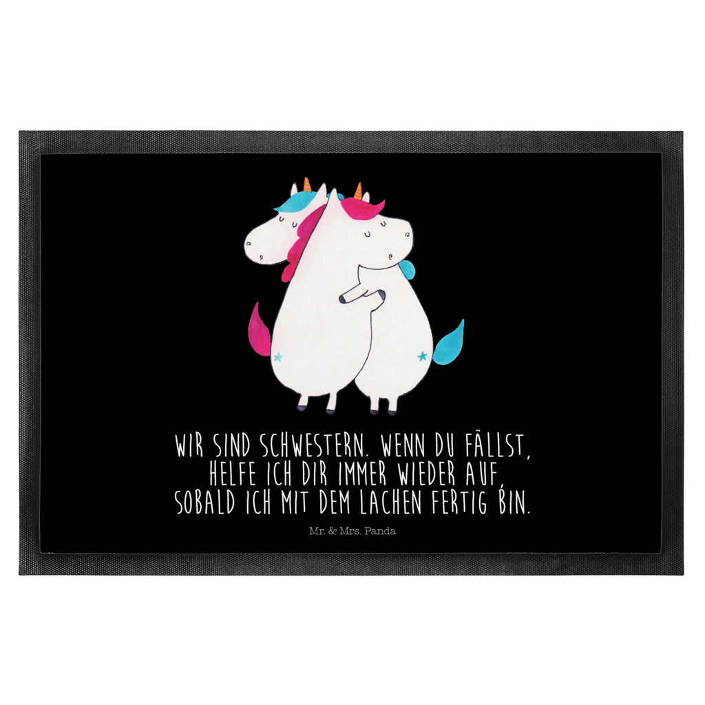 Doormat unicorns Embrace Abtreter, hausmatte, Fußabtreter, Eingangsteppich, Schmutzfangteppich, fußmatte, sauberlaufmatten, Schmutzmatte, Schmutzfangmatte, Eingangsmatte, Haustürmatte, Türvorleger, Fußmatten, Fussmatte, außenmatte, flurmatte, türmatten, Sauberlaufmatte, Türmatte, Fußabstreifer, abstreifer, matte haustür, Schuhabstreifer, Abtretmatte, schmutzfangmatten, Schmutzfänger, Unicorn, Einhorn, Einhörner, Einhorn Deko, Freundin, BFF, Sister, Familie, Schwester, Geschwister, Freundinnen, Schwestern, Liebe