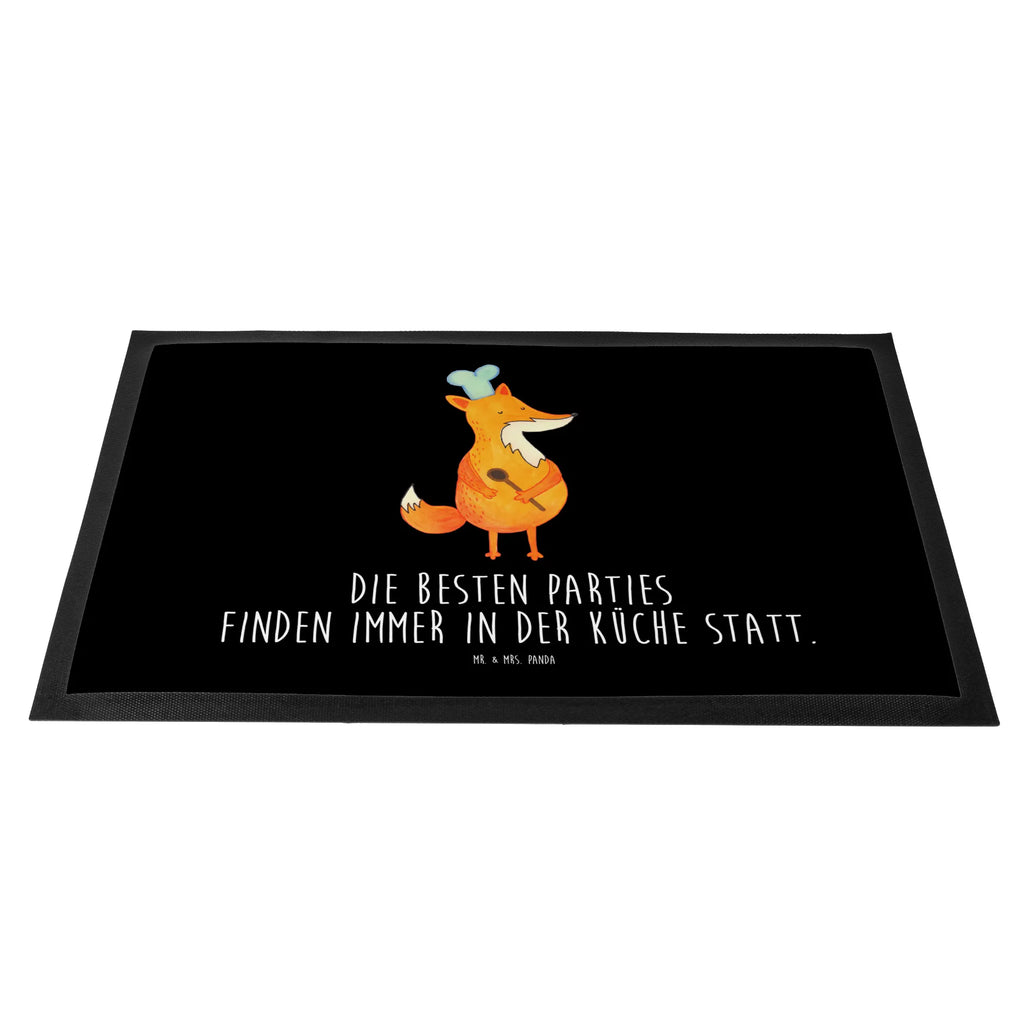 Doormat Fox A cook fox, foxes, forest wildlife, clever as a fox, animal lover, Party slogan, Cook gift, Chefs, Kitchen decoration, Slogan funny, Fox, Baker, funny, Kitchen slogan