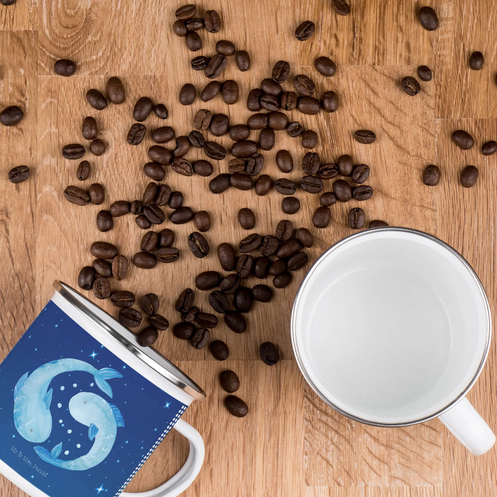 Camping Emaille Tasse Sternzeichen Fische Kaffeetasse, Blechtasse, Tasse, Reisebecher, wandertasse, Teetasse, Becher, Emailletasse, Teebecher, metallbecher, emaillebecher, blechbecher, reisetasse, Tasse Emaille, Kaffeebecher, Emaille Tasse, Emaille Becher, Campingbecher, Campingtasse, Trinkbecher, Pott, becher emaille, Metalltasse, wanderbecher, Horoskop, Astrologie, Aszendent, Sternzeichen, Tierkreiszeichen, Fische Sternzeichen, Geschenk Februar, Fische Sternbild, Geschenk März, Fische Geschenk, Geburtstag Februar, Geburtstag März, Fisch