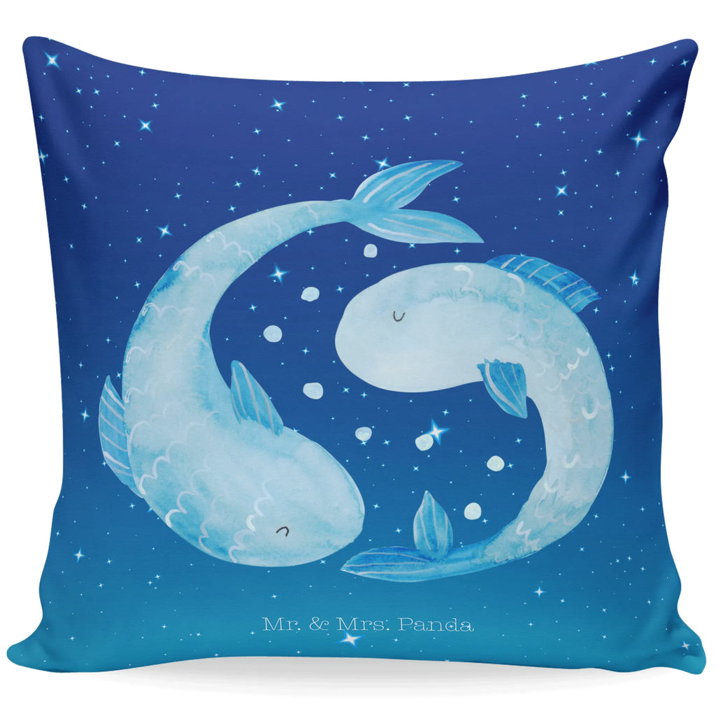 40x40 poduszka znak zodiaku Ryby Znak zodiaku, gwiazdozbiór, horoskop, astrologia, ascendent