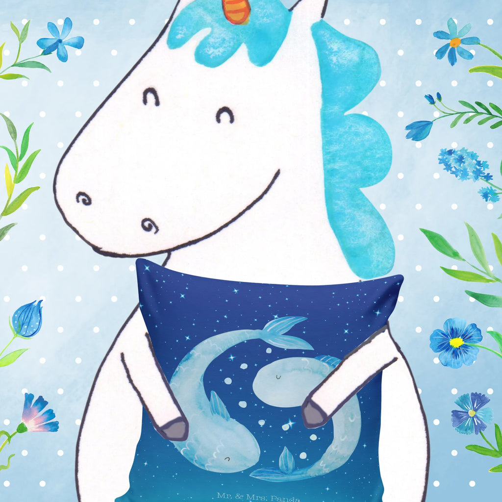 40x40 poduszka znak zodiaku Ryby Znak zodiaku, gwiazdozbiór, horoskop, astrologia, ascendent