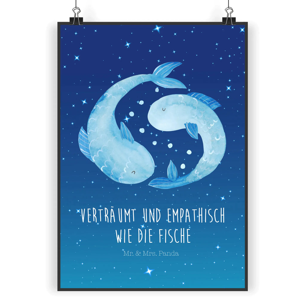 Plakat znak zodiaku Ryby Wanddeko Bild, Designposter, grafikposter, Wandbild, kunst für die wand, wanddruck, Deko Bild, Mr. & Mrs. Panda Poster, Posterdruck, Bild, wanddeko, Kunstdruck, kunstdruck poster, Wanddekoration, wandkunst, drucke, Poster, Wandposter, Plakat, Wandschmuck, Bild für Wand, kunstposter, Aszendent, Astrologie, Horoskop, Tierkreiszeichen, Sternzeichen, Geschenk März, Geburtstag März, Geschenk Februar, Fisch, Fische Geschenk, Geburtstag Februar, Fische Sternbild, Fische Sternzeichen