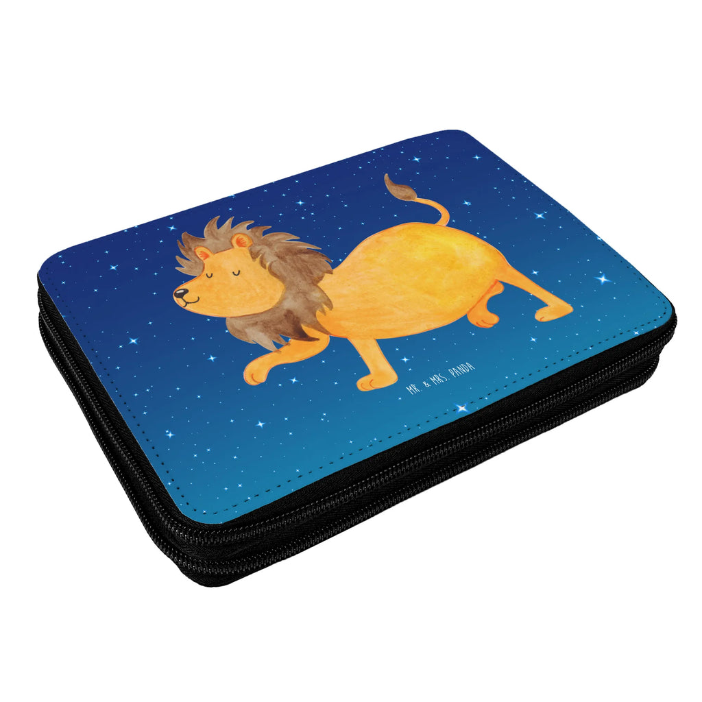 Leather folder Star sign Lion pupil, motif, pencil case, child, pen roll, primary school, gift, pencil bag, enrolment, school, constellations, birthdays, astrology, zodiac, date of birth, month of birth, gift july, gift august, king of animals, birthday august, birthday july, lion zodiac sign, lion gift
