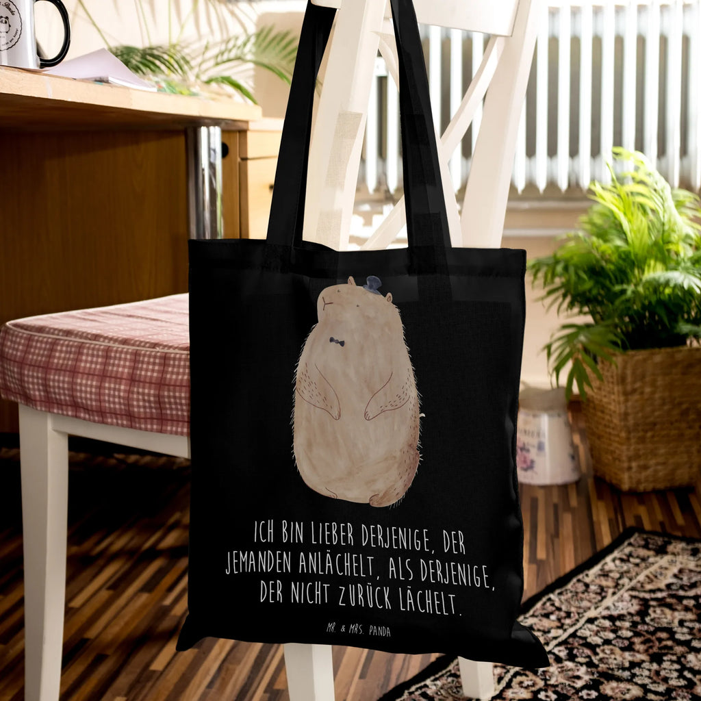 Tote bag Groundhog Einkaufsbeutel, Beutel, uni tasche, Laptoptasche, Schultasche, Tüte, Shopper, unitasche, Tasche, Jutetasche, Baumwolltasche, tote bag, Stoffbeutel, shopping tasche, Alltagstasche, Beuteltasche, Leinentasche, Jutebeutel, Einkaufstasche, baumwollbeutel, Stofftasche, Umhängetasche, Tragetasche, Statementbeutel, Henkeltasche, büchertasche, Strandtasche, Einkaufstüte, bedruckte tasche, Badetasche, Schultertasche, Tiere, lustige Sprüche, Tiermotive, Gute Laune, Anstand, Fröhlichkeit, Murmeltier, Freundlichkeit, Knigge, Respekt