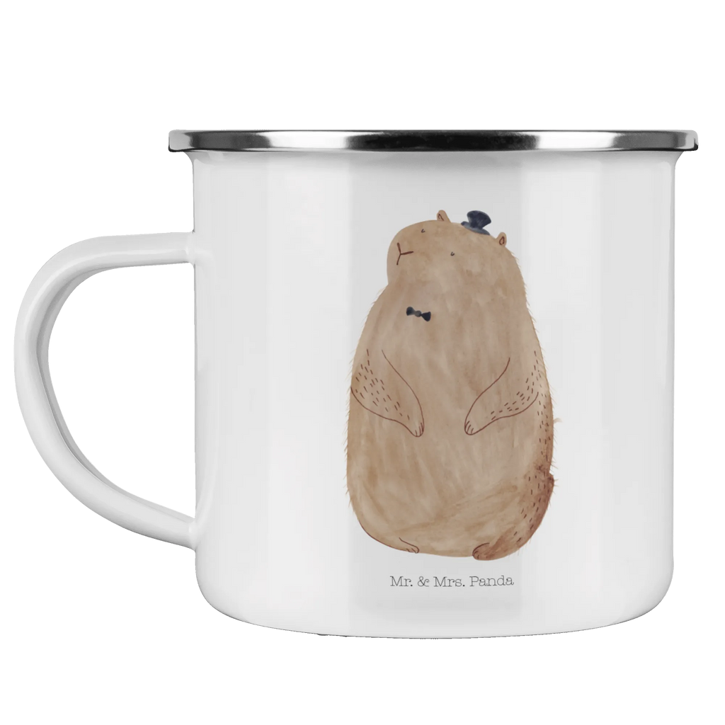 Camping Emaille Tasse Murmeltier Pott, blechbecher, Emaille Tasse, Kaffeetasse, Metalltasse, Reisebecher, Campingtasse, Emaille Becher, metallbecher, reisetasse, wandertasse, Blechtasse, emaillebecher, Teebecher, Tasse, Emailletasse, Campingbecher, Becher, Tasse Emaille, becher emaille, Trinkbecher, Teetasse, Kaffeebecher, Tiere, Tiermotive, Lustige Sprüche, Gute Laune, Anstand, Knigge, Freundlichkeit, Murmeltier, Respekt, Fröhlichkeit