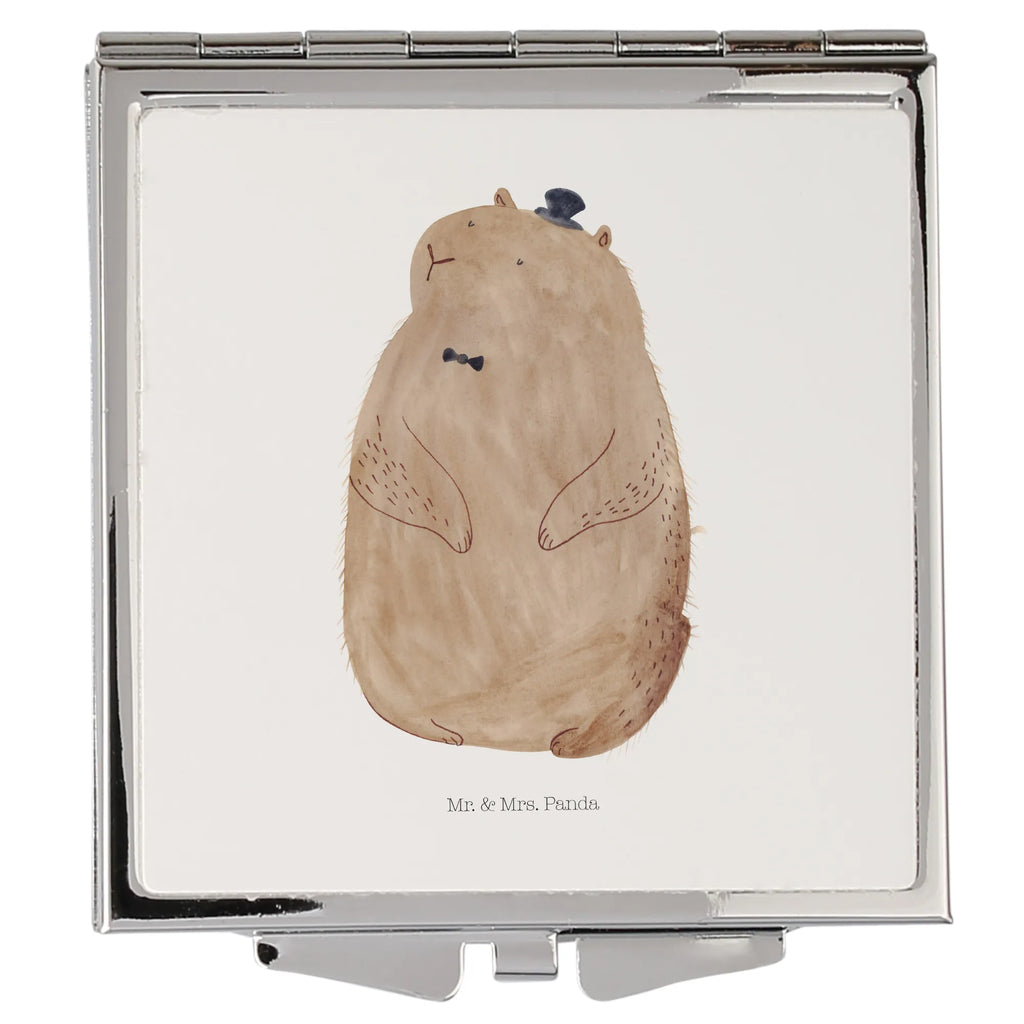 Handtaschenspiegel quadratisch Murmeltier Tragbarer Spiegel, Handtaschenspiegel, Taschen-Kosmetikspiegel, Handspiegel Zum Mitnehmen, Deko Handspiegel, Handspiegel Für Damen, Schminkspiegel Kompakt, Taschenspiegel, Mini Spiegel, Klappspiegel, Handspiegel Mit Hülle, Handspiegel Geschenkidee, Quadratischer Handspiegel, Design Taschenspiegel, Klappbarer Handspiegel, Silber, Vintage Kompaktspiegel, Kompaktspiegel, Kosmetikspiegel Klein, Klappbarer Taschenspiegel, Schminkspiegel To Go, Spiegel Für Unterwegs, Spiegel Für Make-Up Tasche, Spiegel Für Schminktasche, Reise Spiegel, Spiegel Für Handtasche, Runder Taschenspiegel, Gute Laune, Lustige Sprüche, Tiermotive, Tiere, Respekt, Murmeltier, Freundlichkeit, Knigge, Fröhlichkeit, Anstand