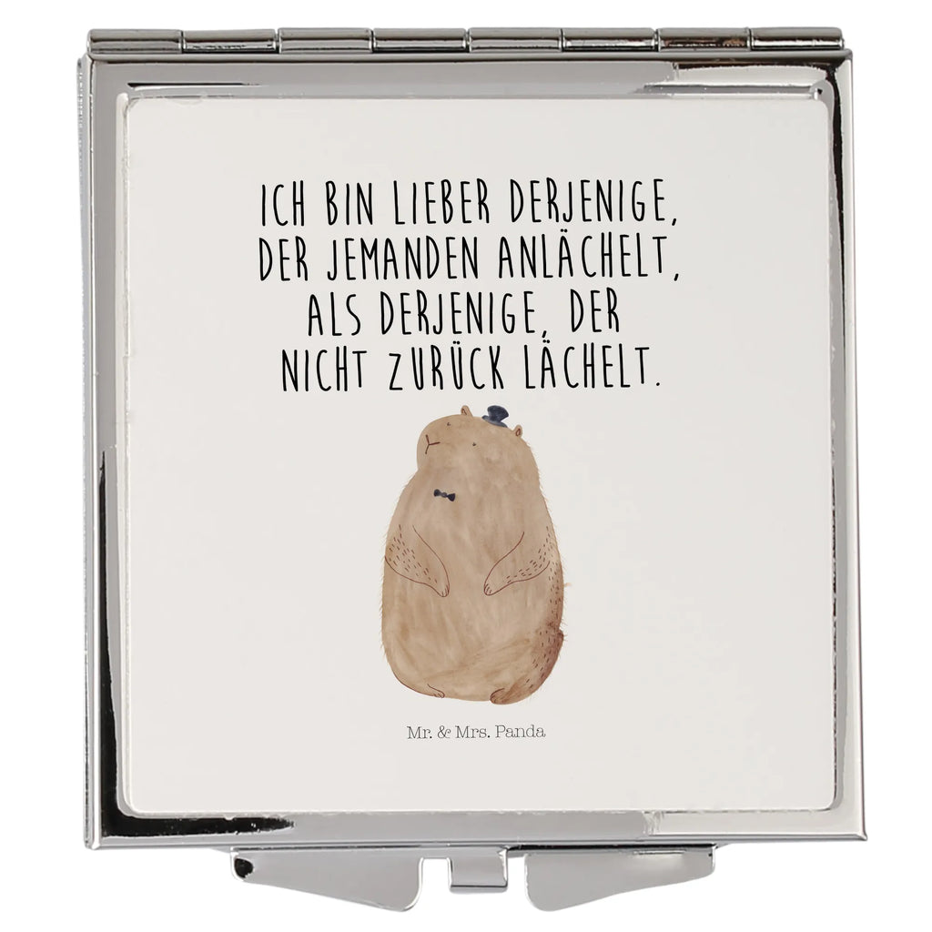 Handtaschenspiegel quadratisch Murmeltier Tragbarer Spiegel, Handtaschenspiegel, Taschen-Kosmetikspiegel, Handspiegel Zum Mitnehmen, Deko Handspiegel, Handspiegel Für Damen, Schminkspiegel Kompakt, Taschenspiegel, Mini Spiegel, Klappspiegel, Handspiegel Mit Hülle, Handspiegel Geschenkidee, Quadratischer Handspiegel, Design Taschenspiegel, Klappbarer Handspiegel, Silber, Vintage Kompaktspiegel, Kompaktspiegel, Kosmetikspiegel Klein, Klappbarer Taschenspiegel, Schminkspiegel To Go, Spiegel Für Unterwegs, Spiegel Für Make-Up Tasche, Spiegel Für Schminktasche, Reise Spiegel, Spiegel Für Handtasche, Runder Taschenspiegel, Gute Laune, Lustige Sprüche, Tiermotive, Tiere, Respekt, Murmeltier, Freundlichkeit, Knigge, Fröhlichkeit, Anstand