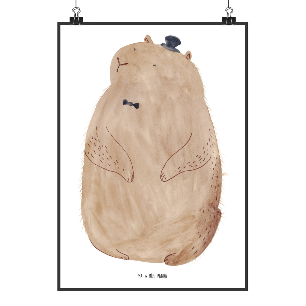 Poster Murmeltier Wandbild, kunstdruck poster, kunstposter, drucke, wandkunst, Wandposter, Wanddeko Bild, Bild, Poster, Wandschmuck, Wanddekoration, Designposter, Plakat, Bild für Wand, wanddeko, Posterdruck, kunst für die wand, Mr. & Mrs. Panda Poster, Deko Bild, grafikposter, wanddruck, Kunstdruck, Gute Laune, Tiere, Tiermotive, Lustige Sprüche, Respekt, Murmeltier, Anstand, Knigge, Fröhlichkeit, Freundlichkeit
