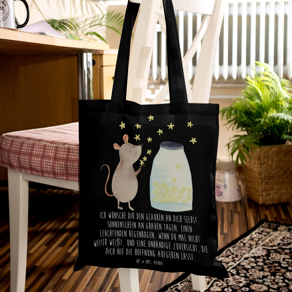 Tote bag Mouse Stars Umhängetasche, Tasche, Beuteltasche, Stoffbeutel, Jutetasche, Strandtasche, Beutel, Einkaufstüte, Shopper, Tragetasche, Laptoptasche, Jutebeutel, Stofftasche, Schultertasche, Einkaufstasche, Badetasche, Tiermotive, Gute Laune, lustige Sprüche, Tiere, Geburt, Taufgeschenk, Kind, Maus, Sterne, Taufe, erstes Kind, Kindergeburtstag, Hoffnung, Träume, Schwangerschaft, Wunsch, Geburtstag